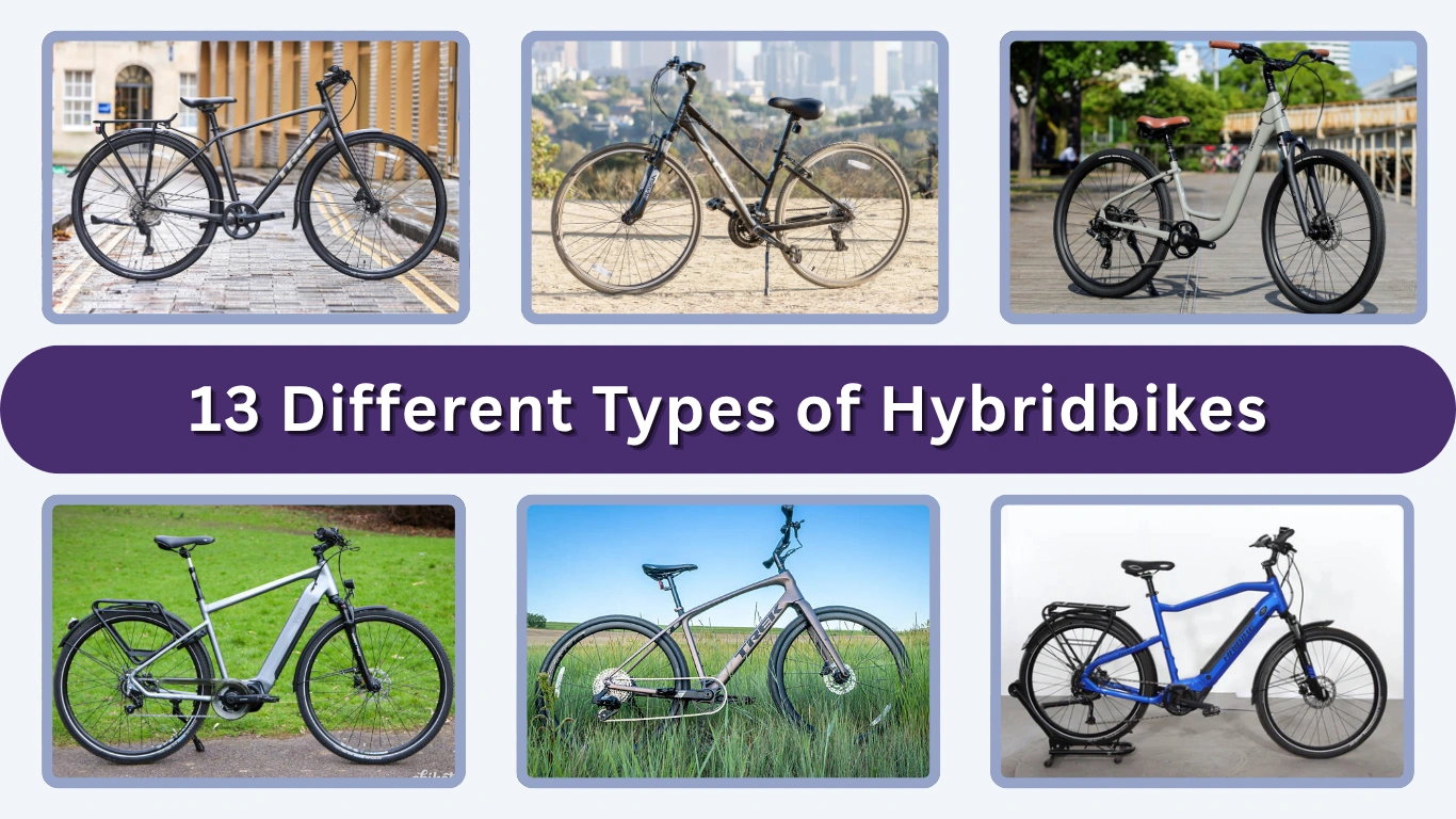 13 Different Types of Hybridbikes: Key Features with Picture