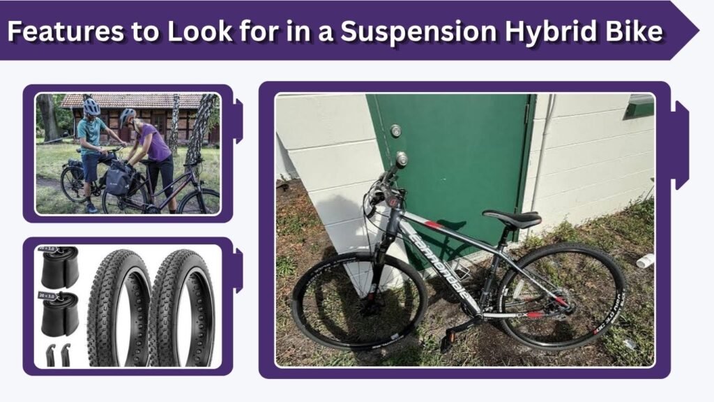 Features to Look for in a Suspension Hybrid Bike