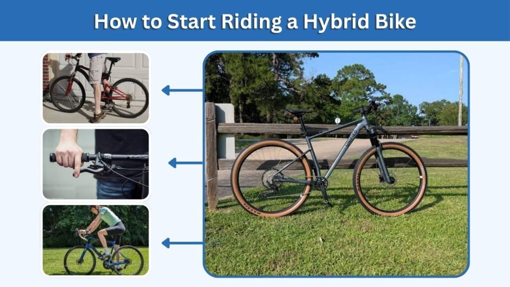 How to Start Riding a Hybrid Bike