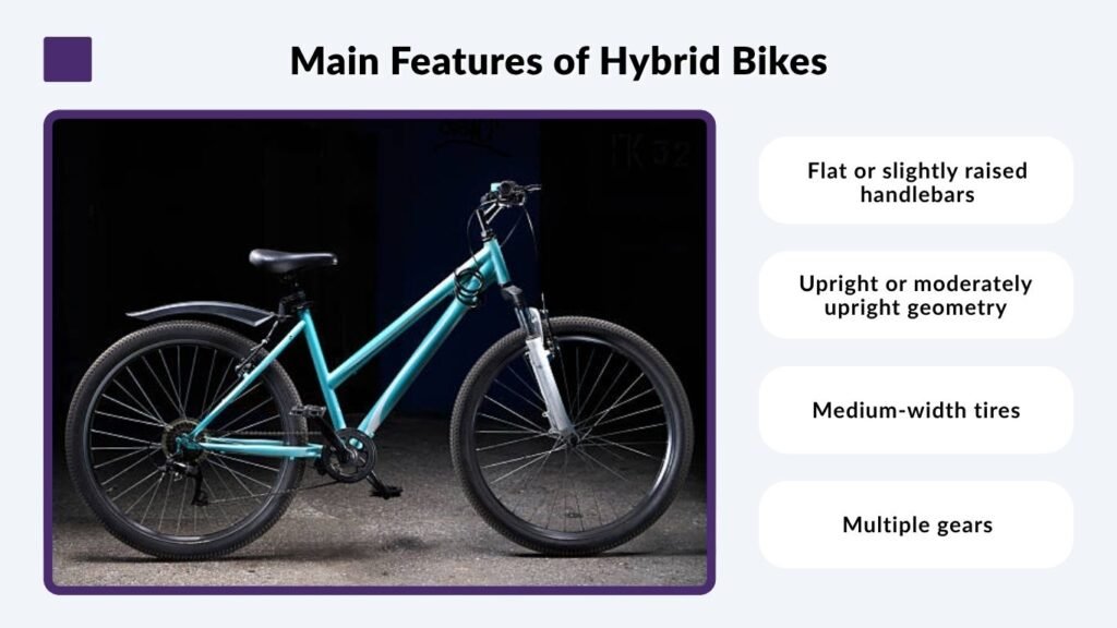 Main Features of Hybrid Bikes