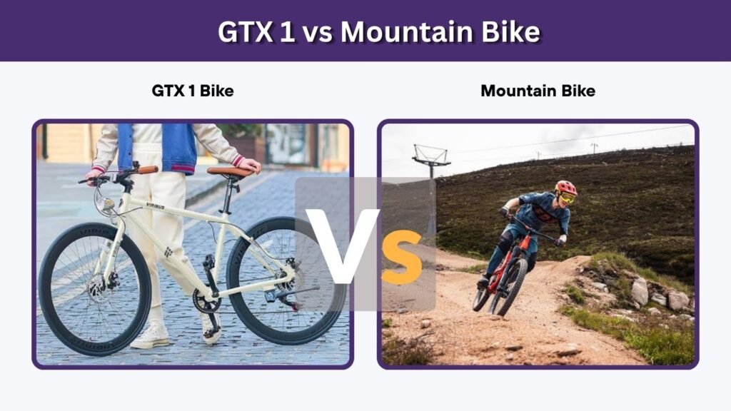 GTX 1 vs Road Bike