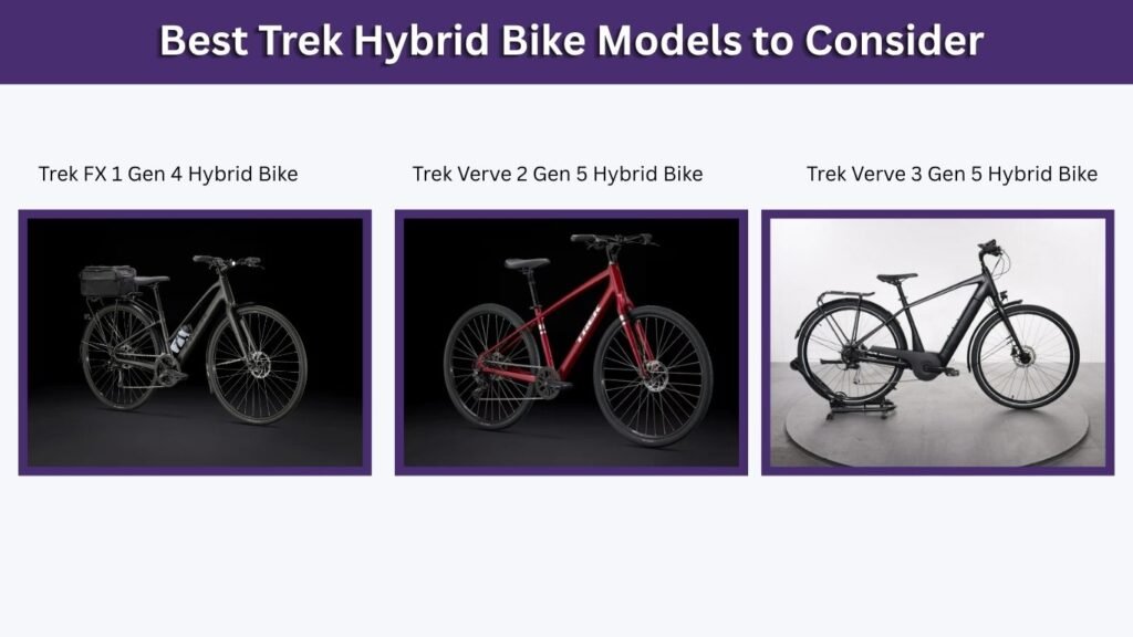 Best Trek Hybrid Bike Models to Consider