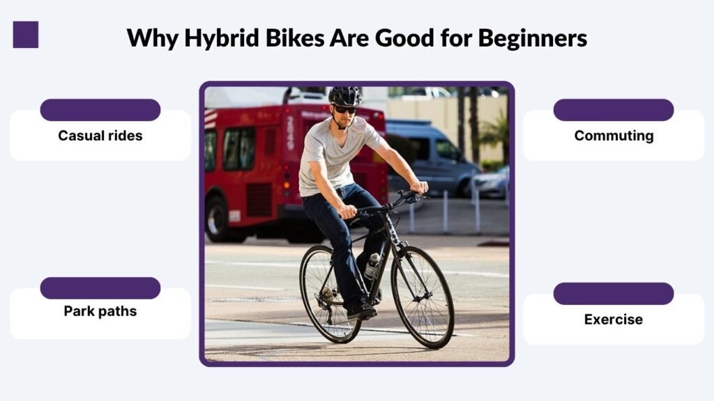 Why Hybrid Bikes Are Good for Beginners