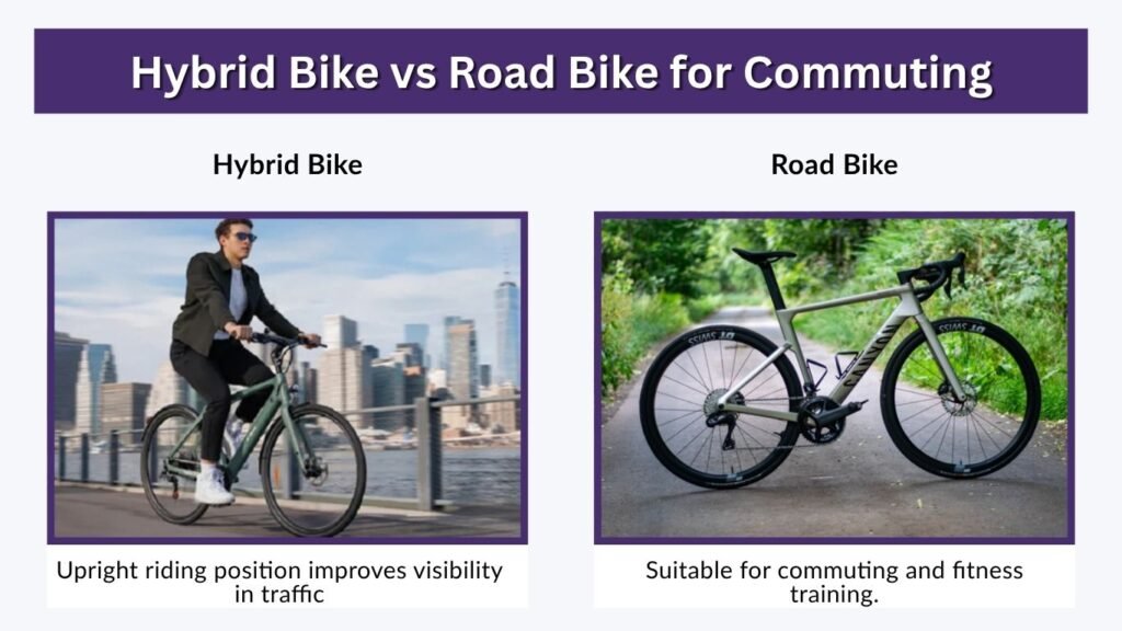Hybrid Bike vs Road Bike for Commuting
