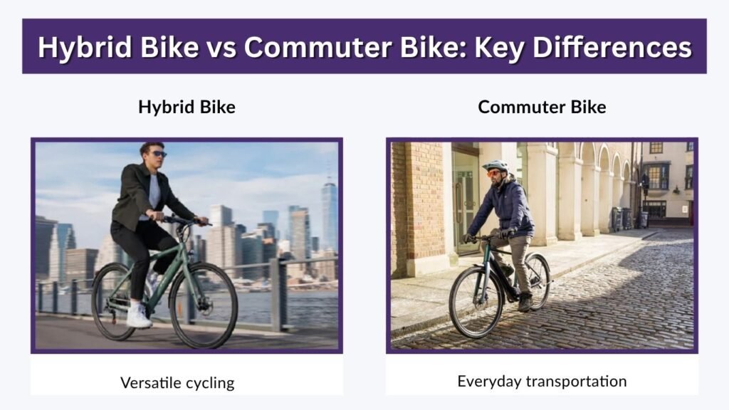 Hybrid Bike vs Commuter Bike: Key Differences
