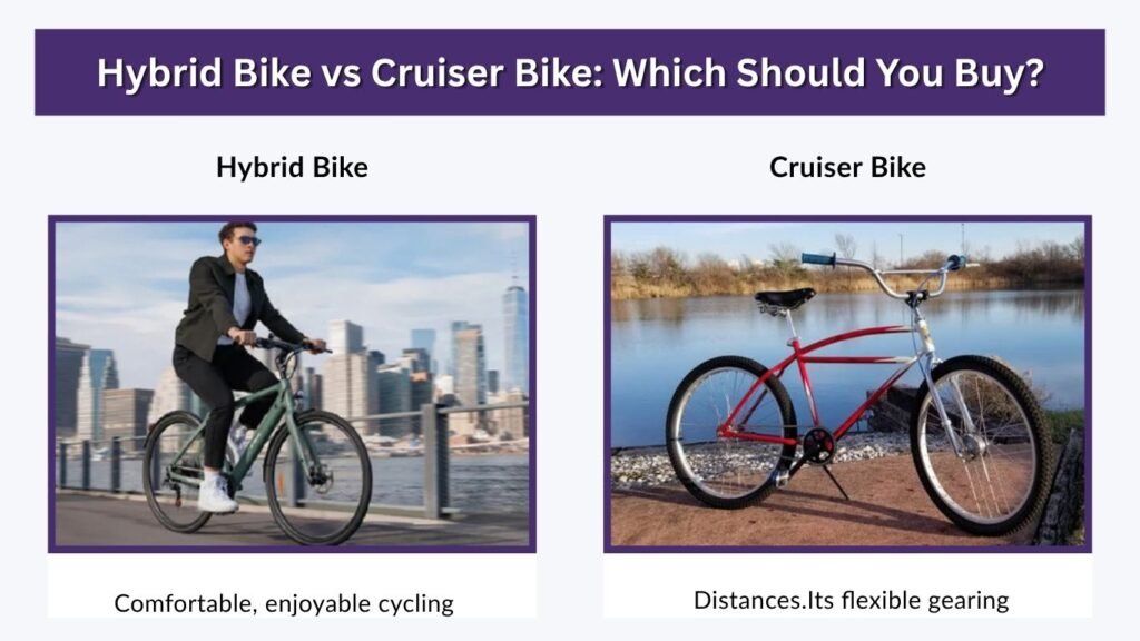 Hybrid Bike vs Cruiser Bike: Which Should You Buy?
