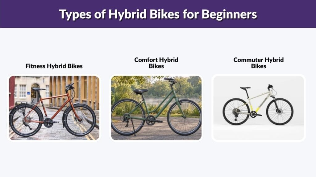 Types of Hybrid Bikes for Beginners