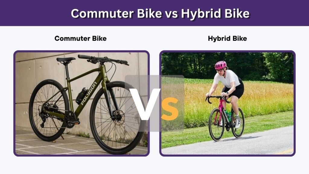 Commuter Bike vs Hybrid Bike