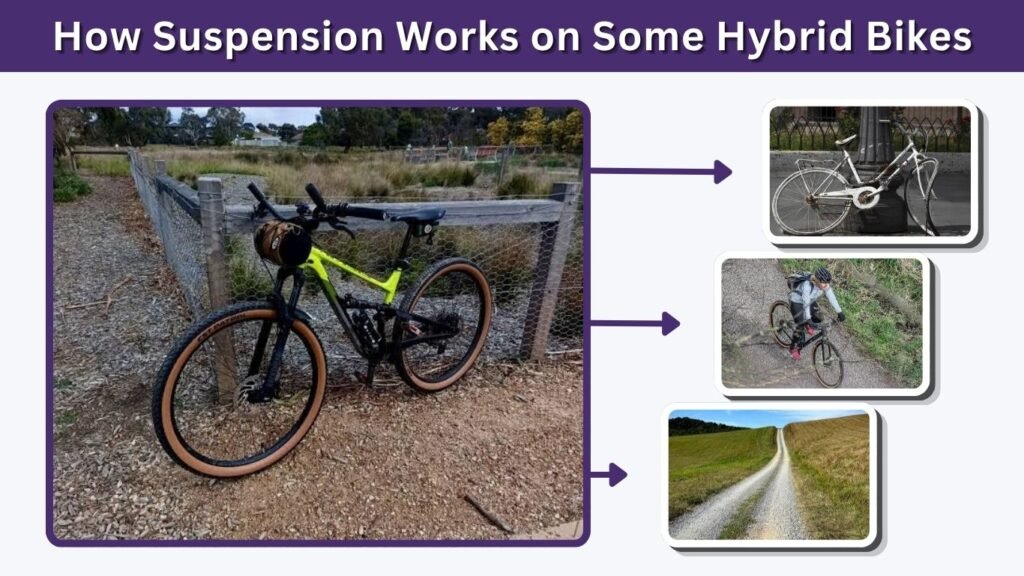 How Suspension Works on Some Hybrid Bikes