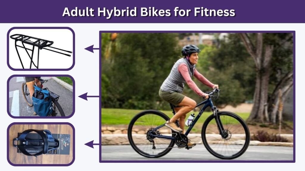 Adult Hybrid Bikes for Fitness